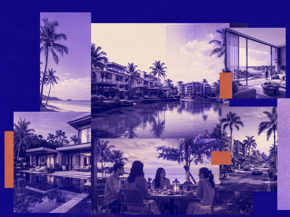 Residential development and surrounding context reviewed for a buyer